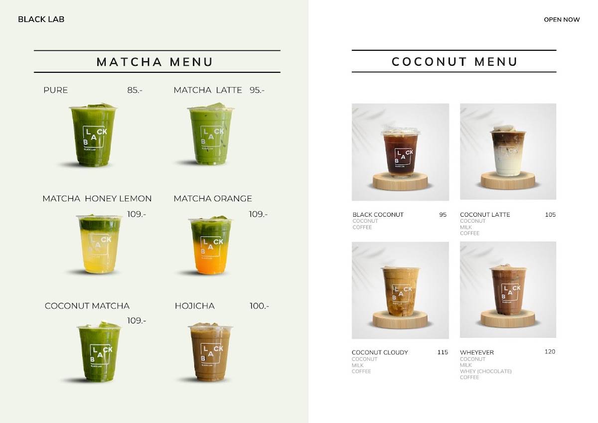 Black Lab Specialty Coffee And Homemade Bakery меню