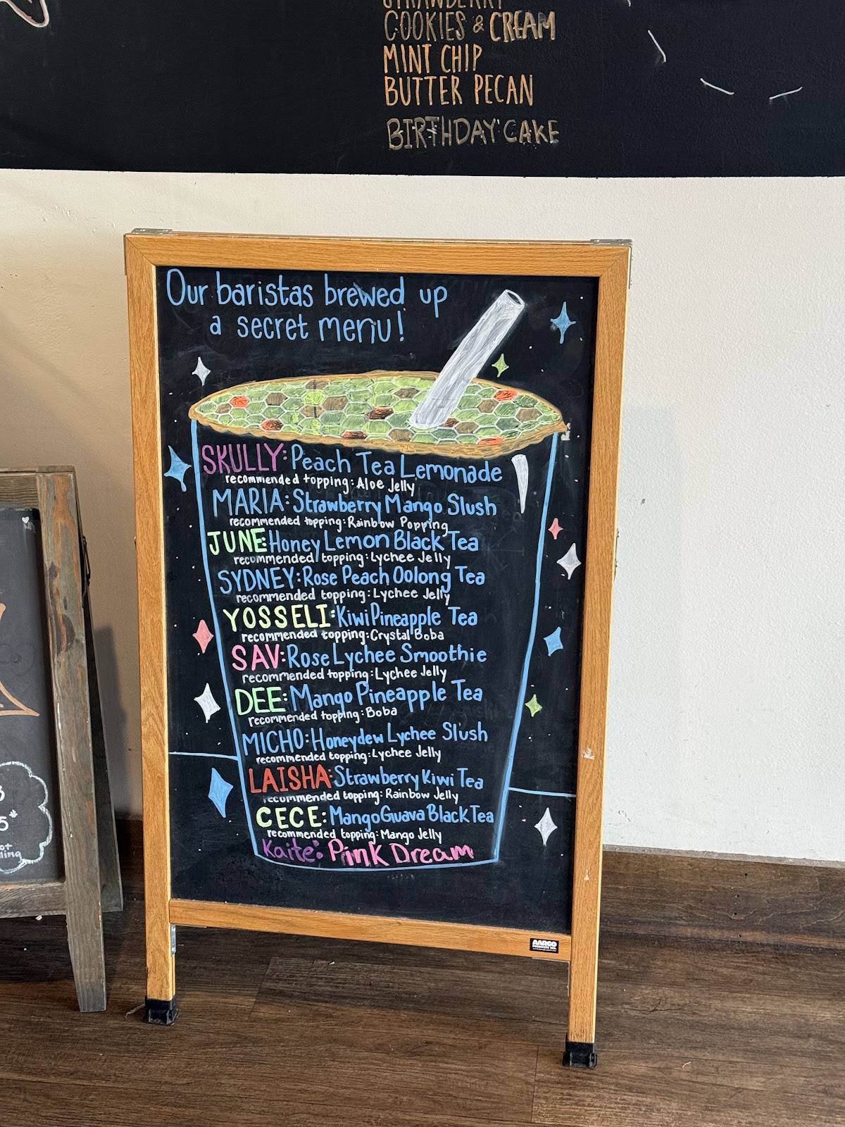 Bumble Tea меню
