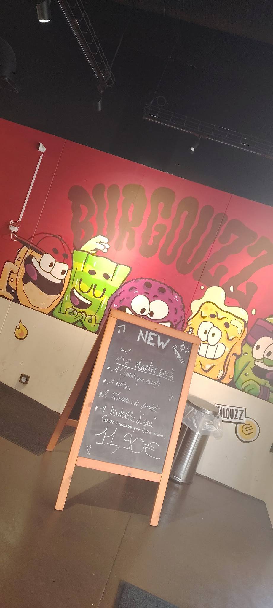 Burgouzz Rennes меню