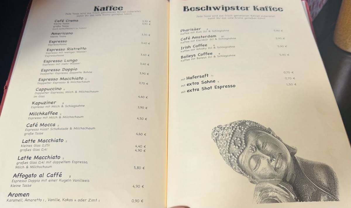 Café M меню