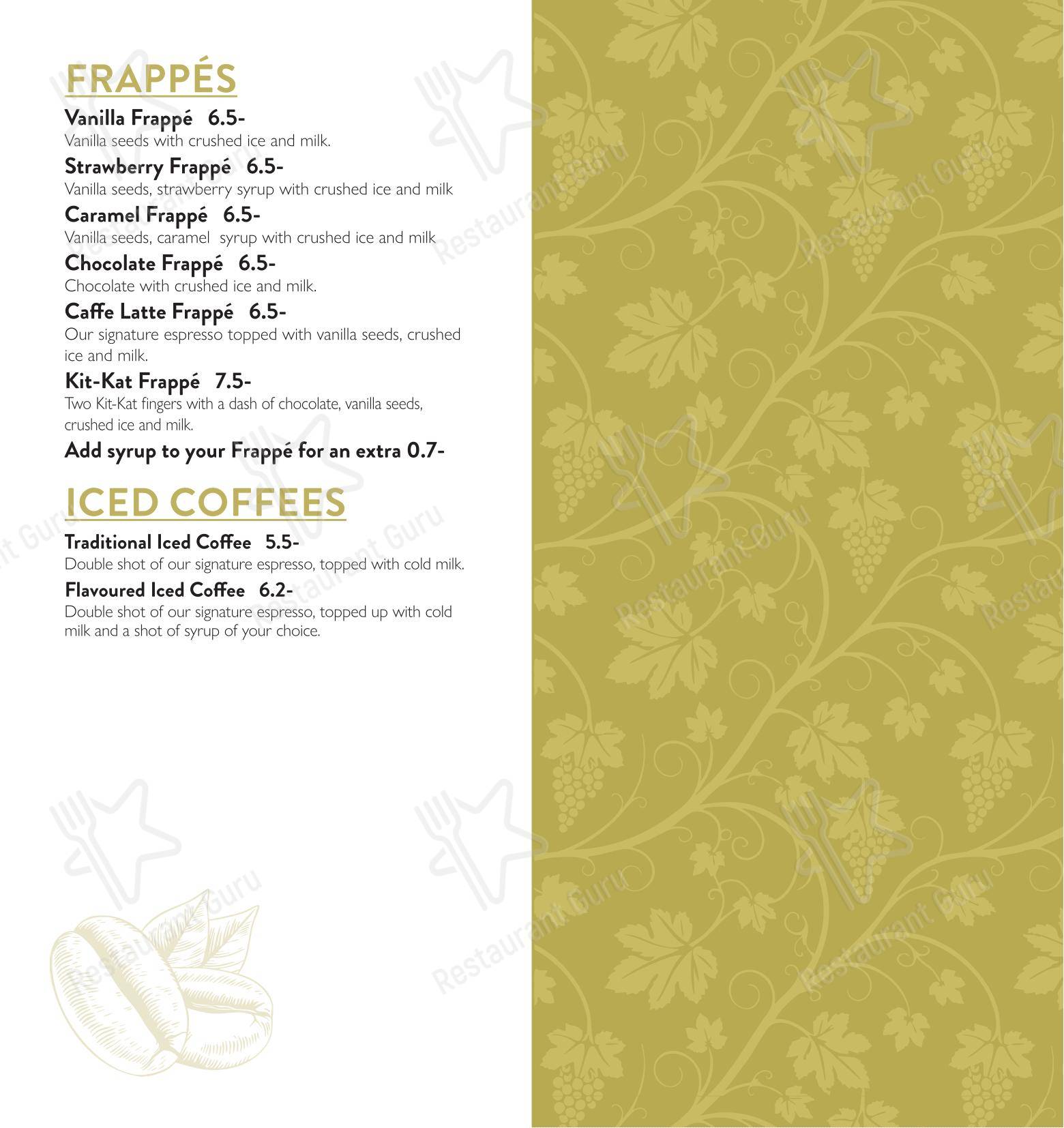 Café Nucleus Rochester в Рочестере - Dinner Menu