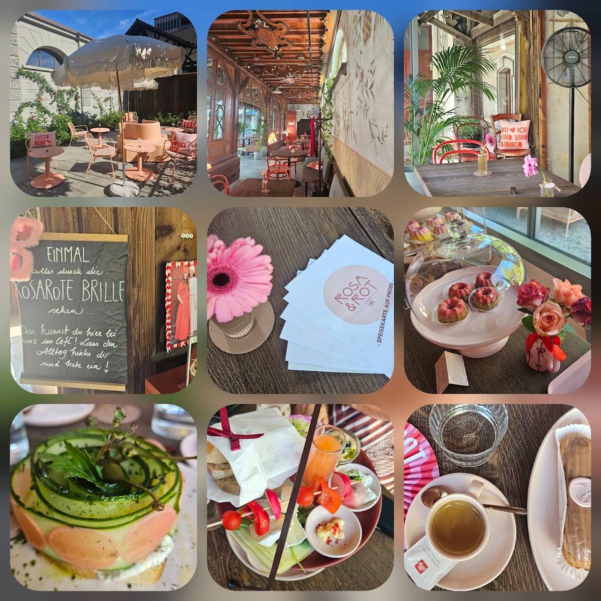 Café ROSA & ROT меню