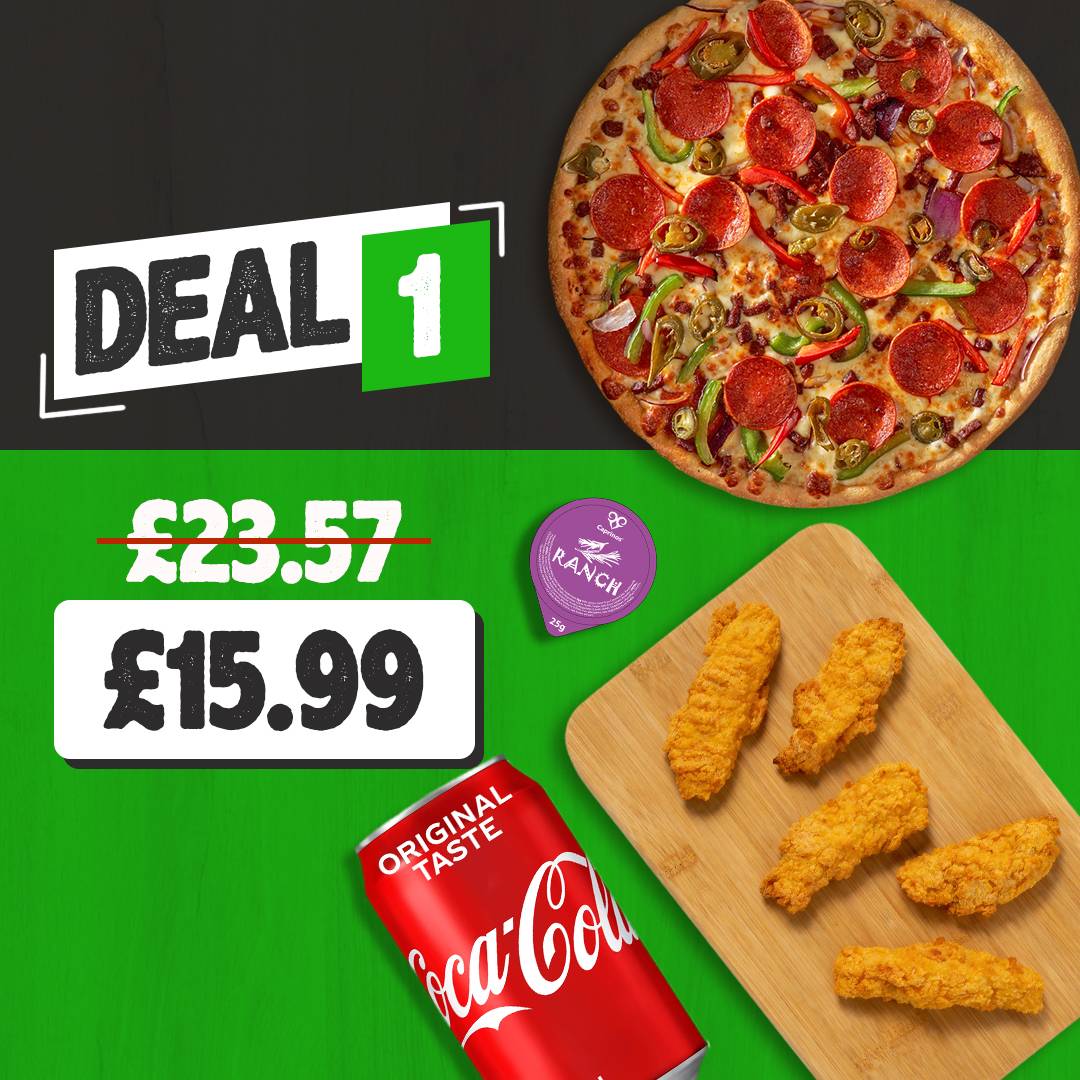Caprinos Pizza Congleton меню