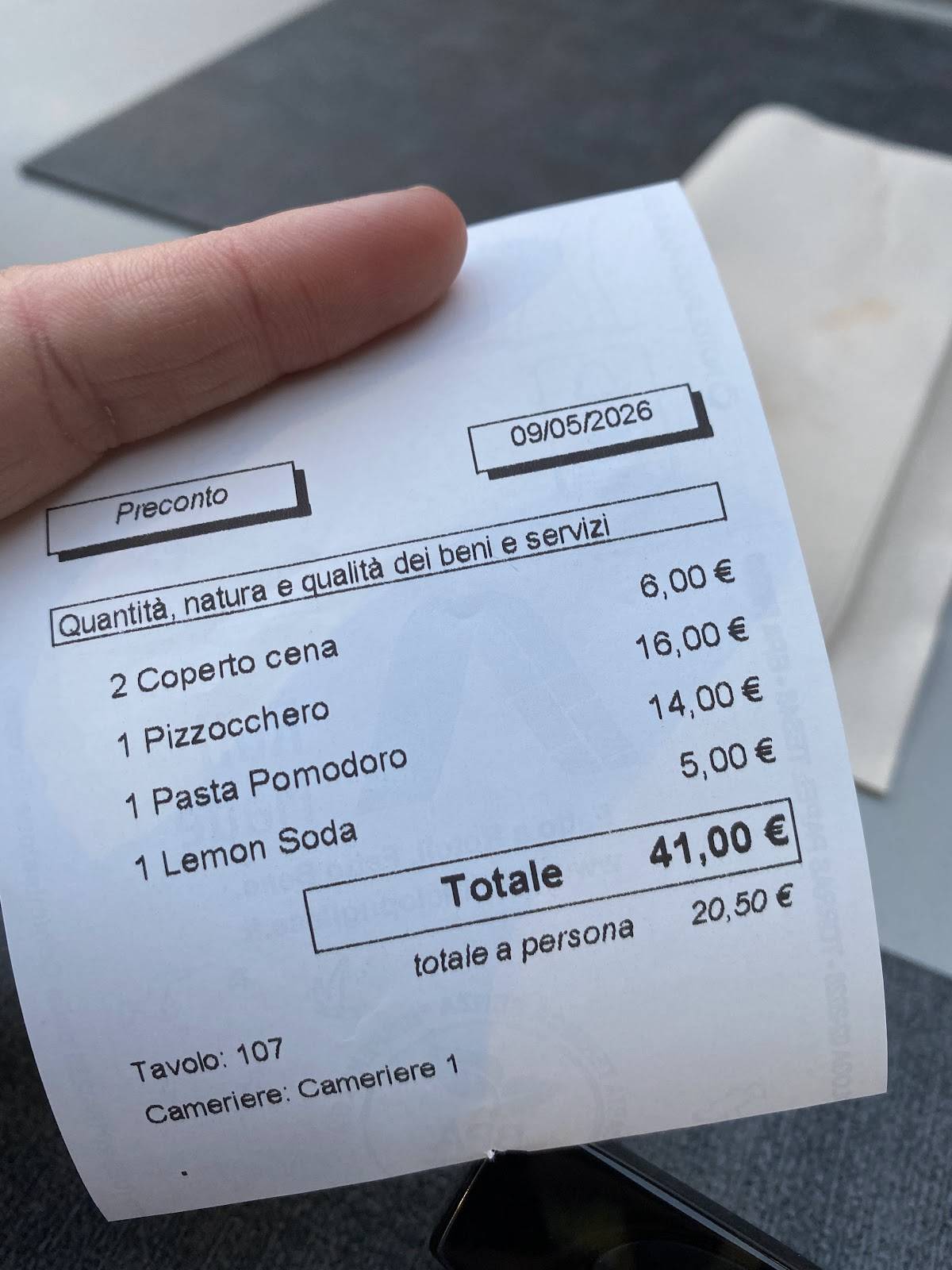 Cavò меню