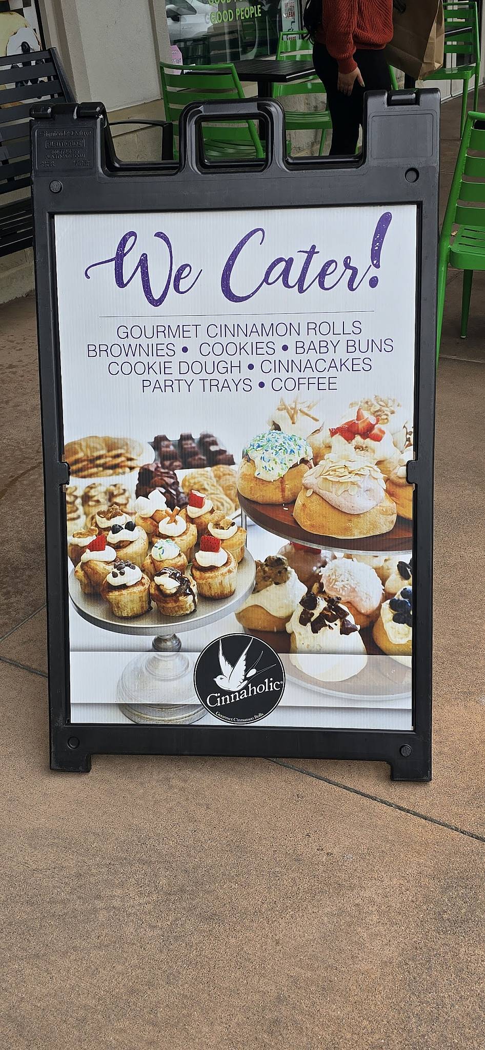 Cinnaholic меню