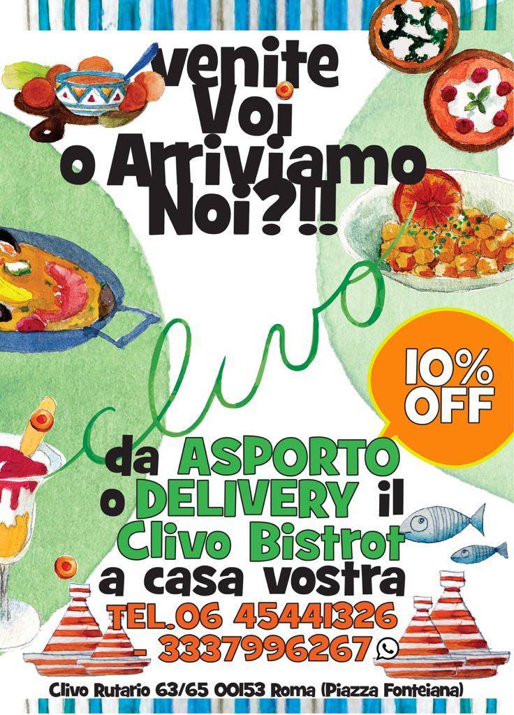 Clivo Bistrot меню