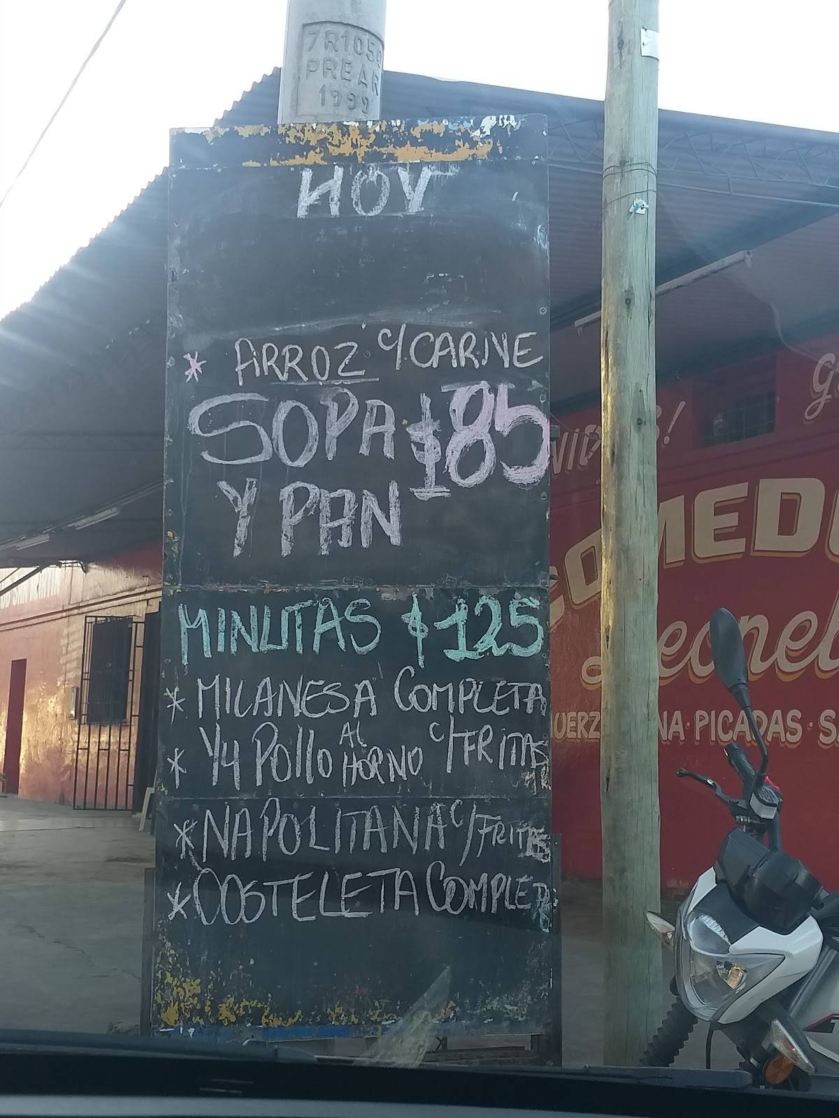 Comedor Leonel меню