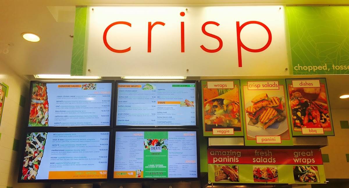 Crisp меню