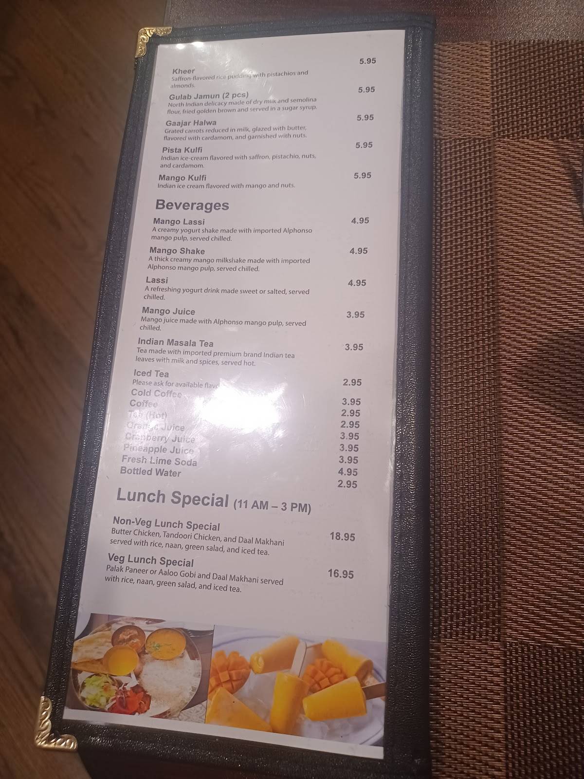 Curry Kitchen меню