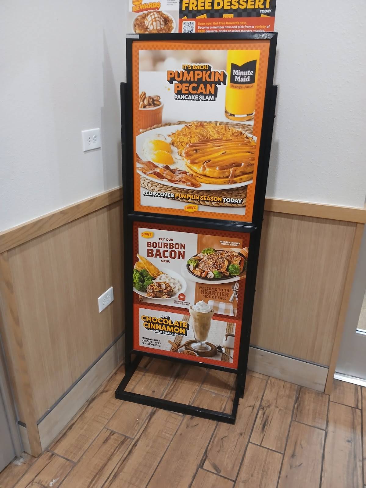 Denny's Restaurant меню