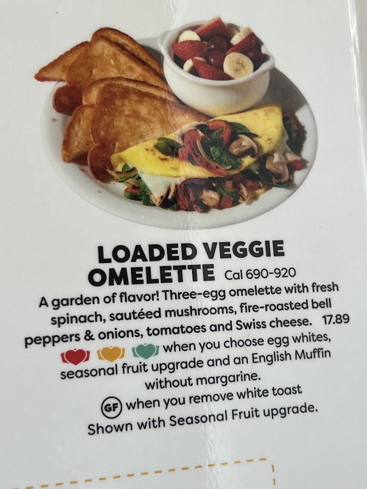 Denny's Restaurant меню