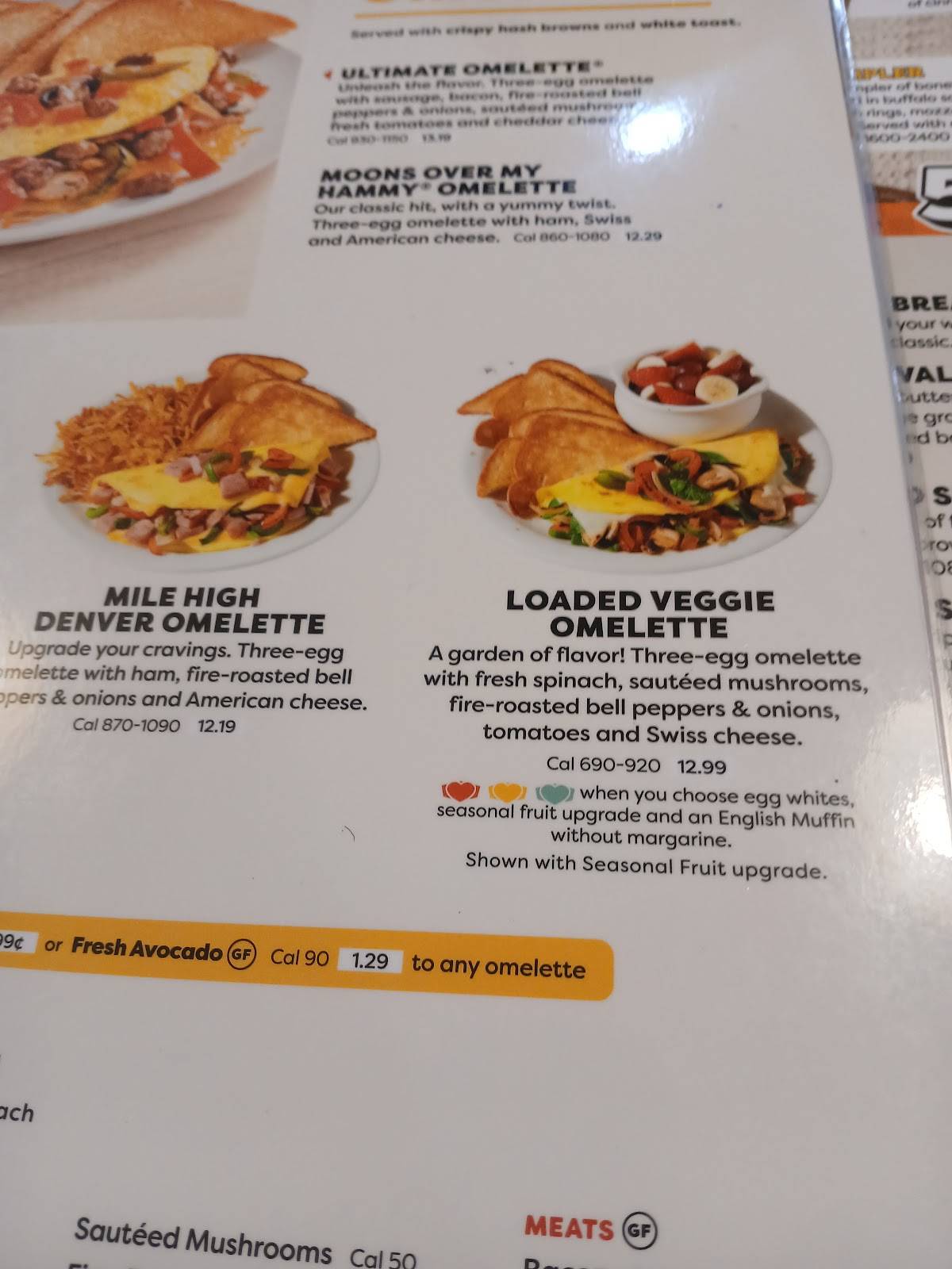 Denny's Restaurant меню