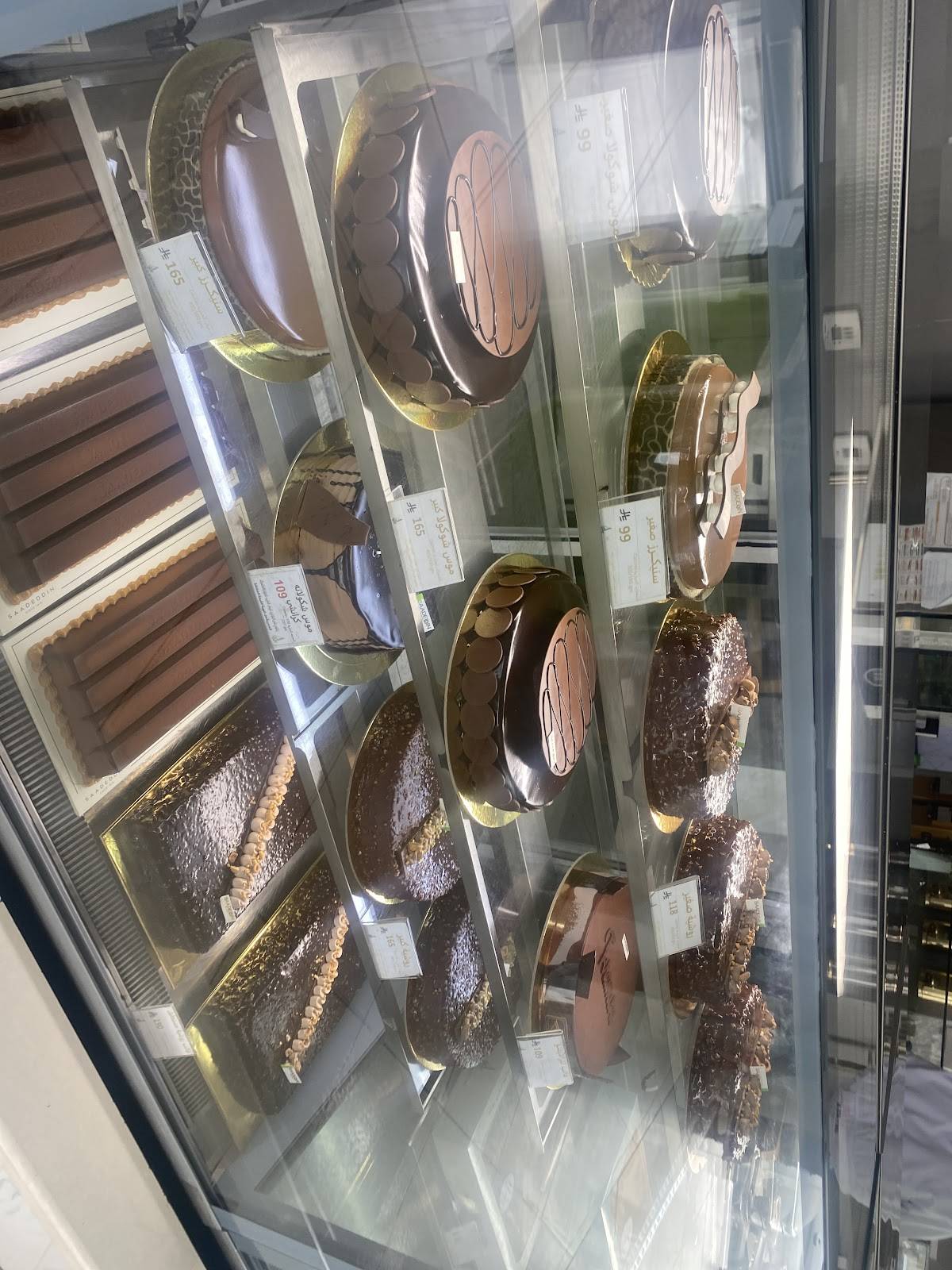 Saadeddin Pastry‎ меню