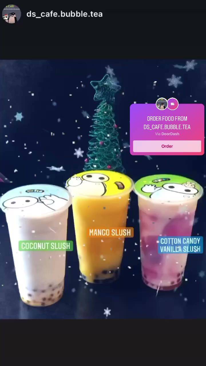 D's Cafe Bubble Tea меню