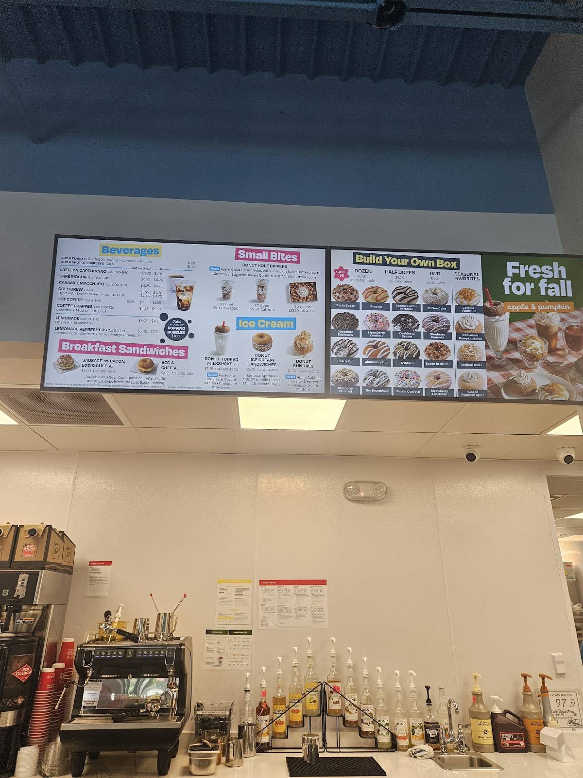 Duck Donuts меню