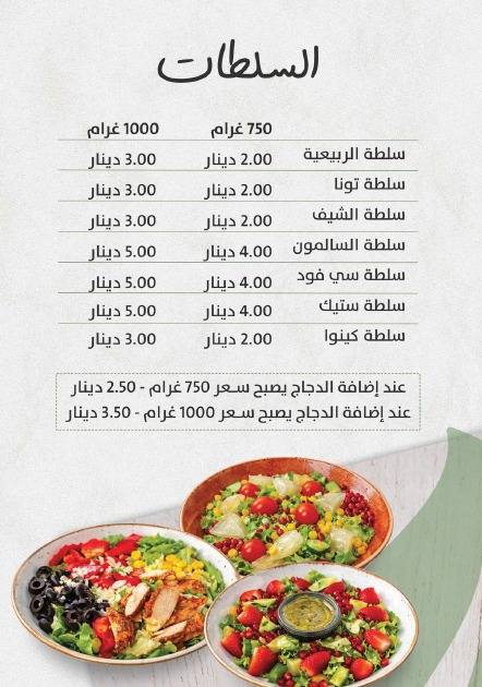 Eat Clean меню