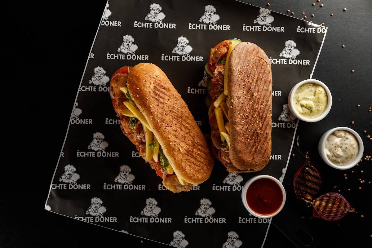 Echte Doner меню