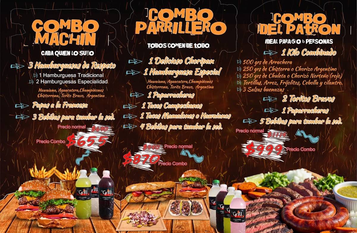 El Grill меню