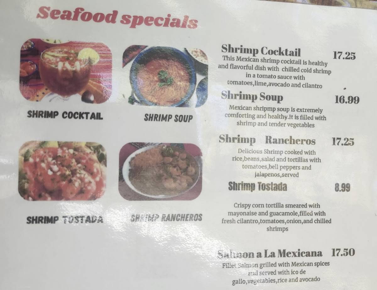 El Ranchito меню