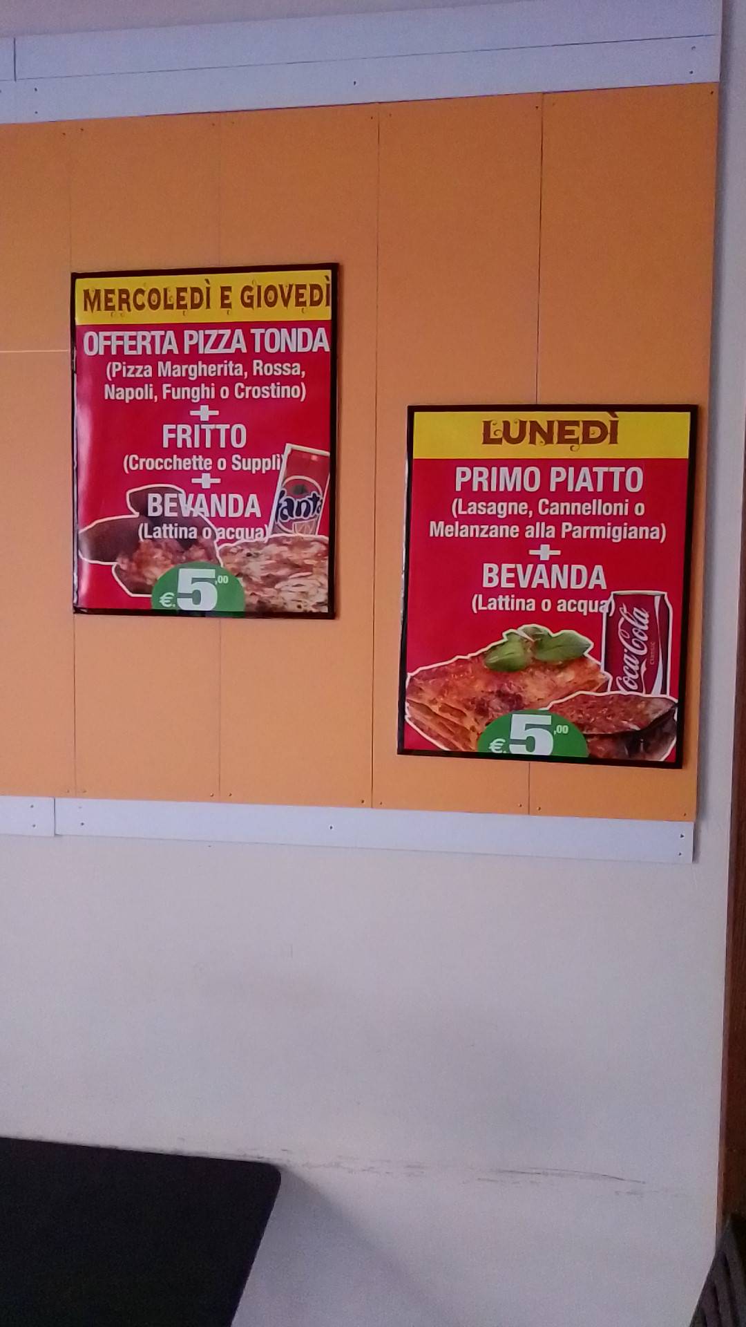 Farinando меню