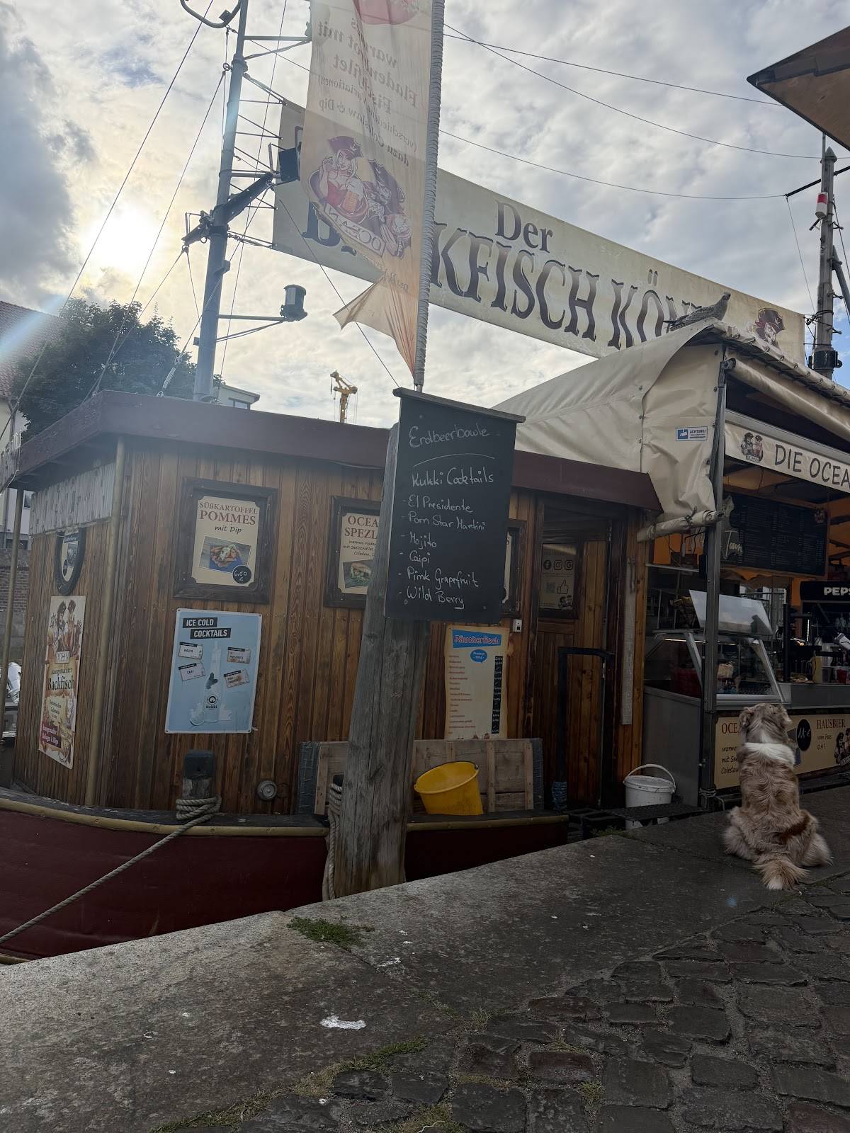 Fischkutter Ocean II- Der Backfischkönig меню