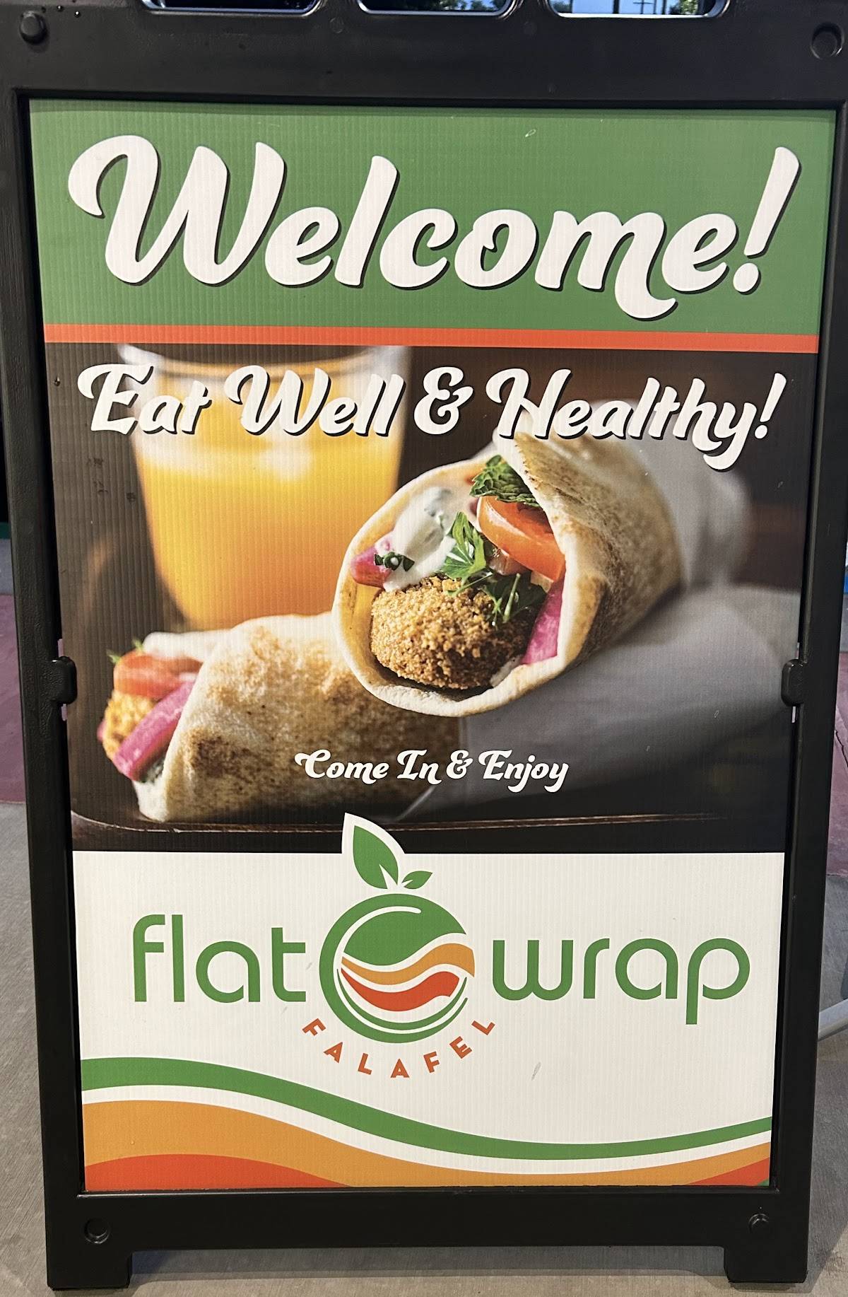 Flat O Wrap меню