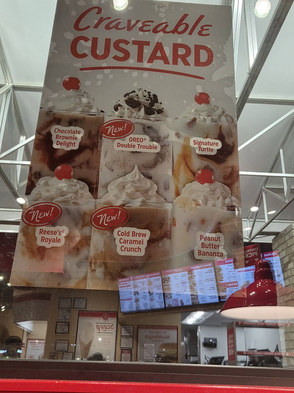 Freddy's Frozen Custard & Steakburgers меню