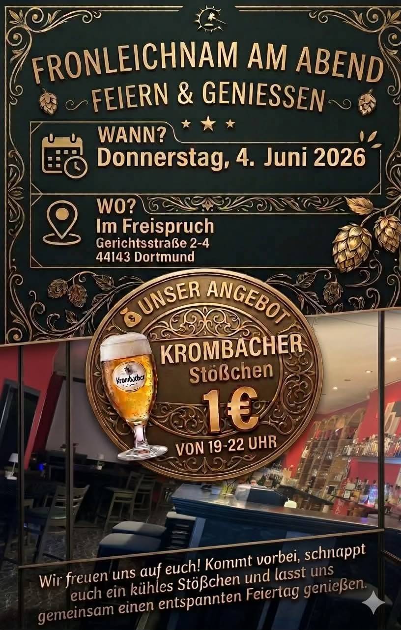Freispruch меню