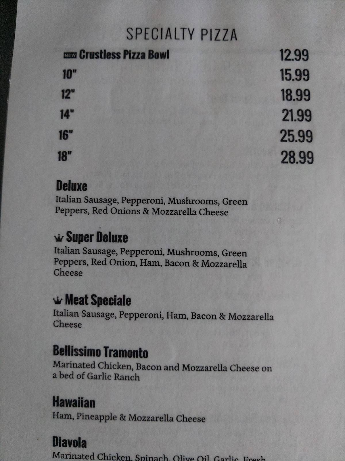 Galati's Ristorante меню