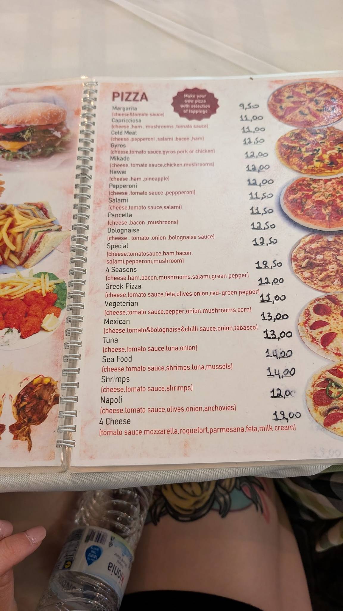 Gyropolis меню