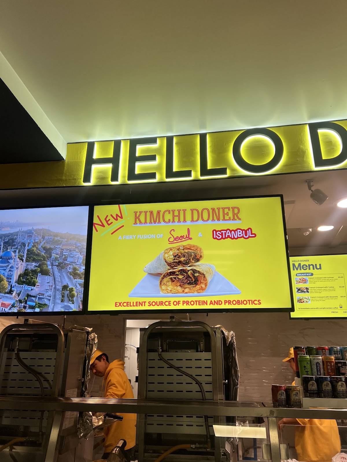 Hello Doner меню
