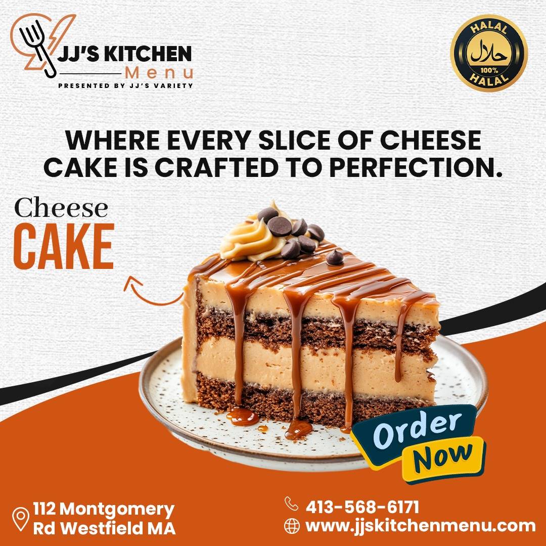 JJS Kitchen Menu меню