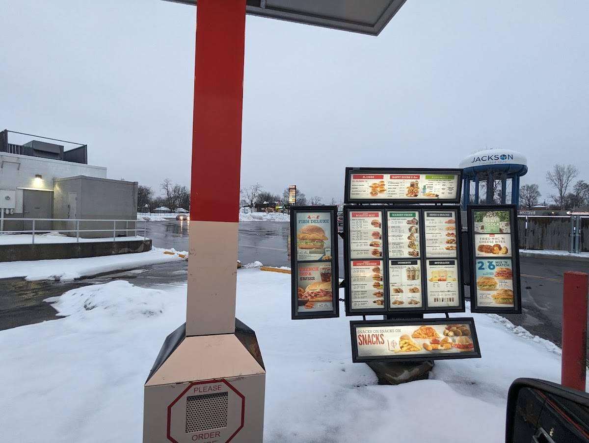 Arby's меню
