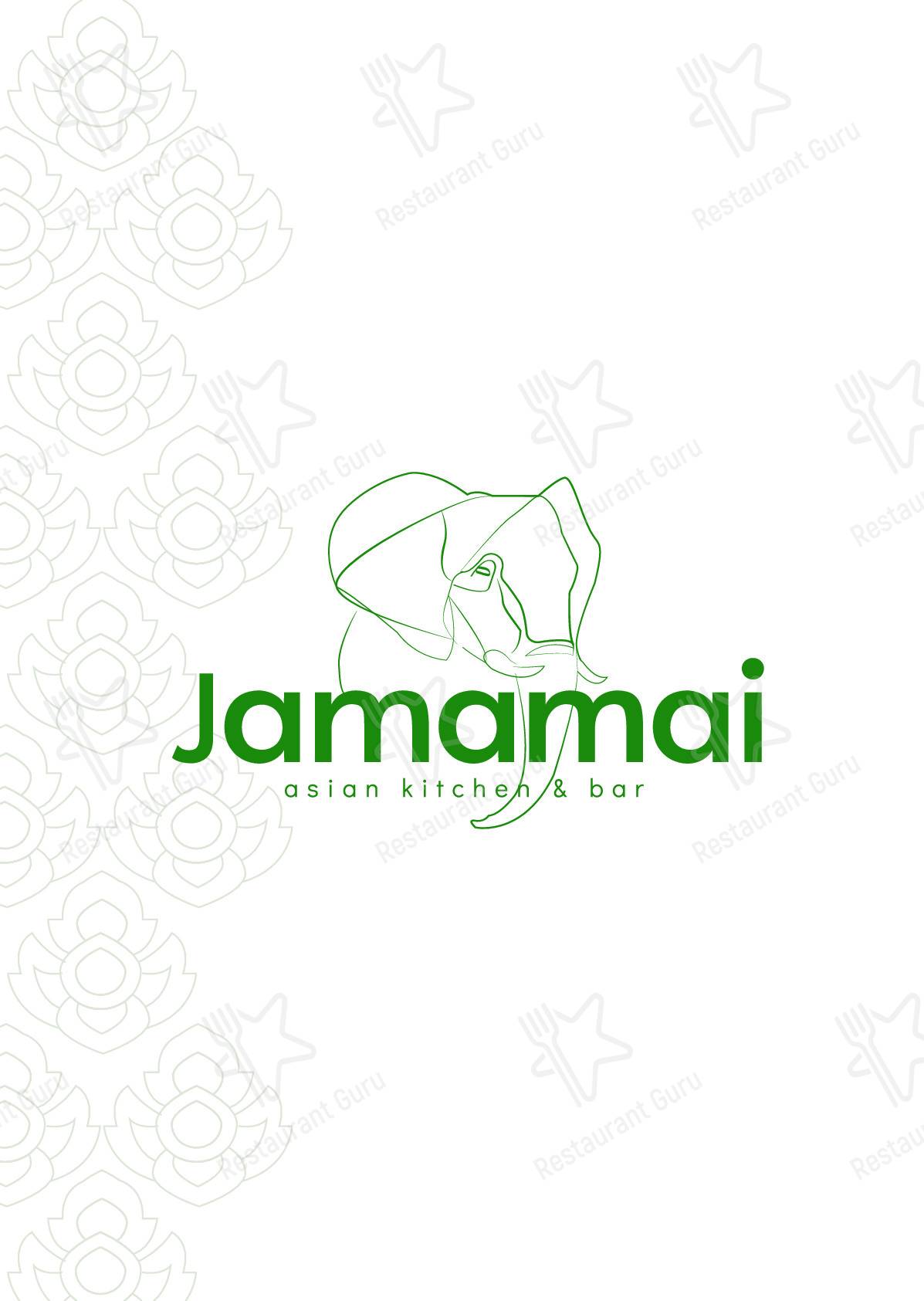 Jamamai asian kitchen & bar меню