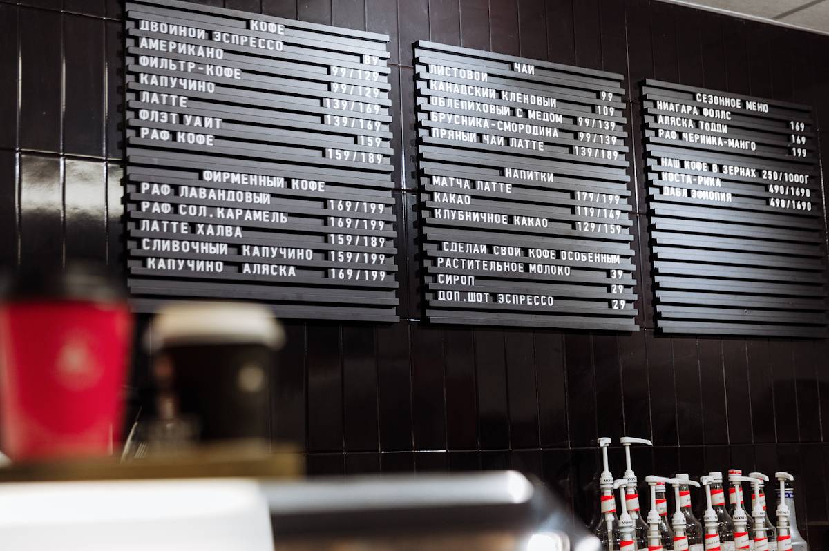 Jeffrey's Coffee меню