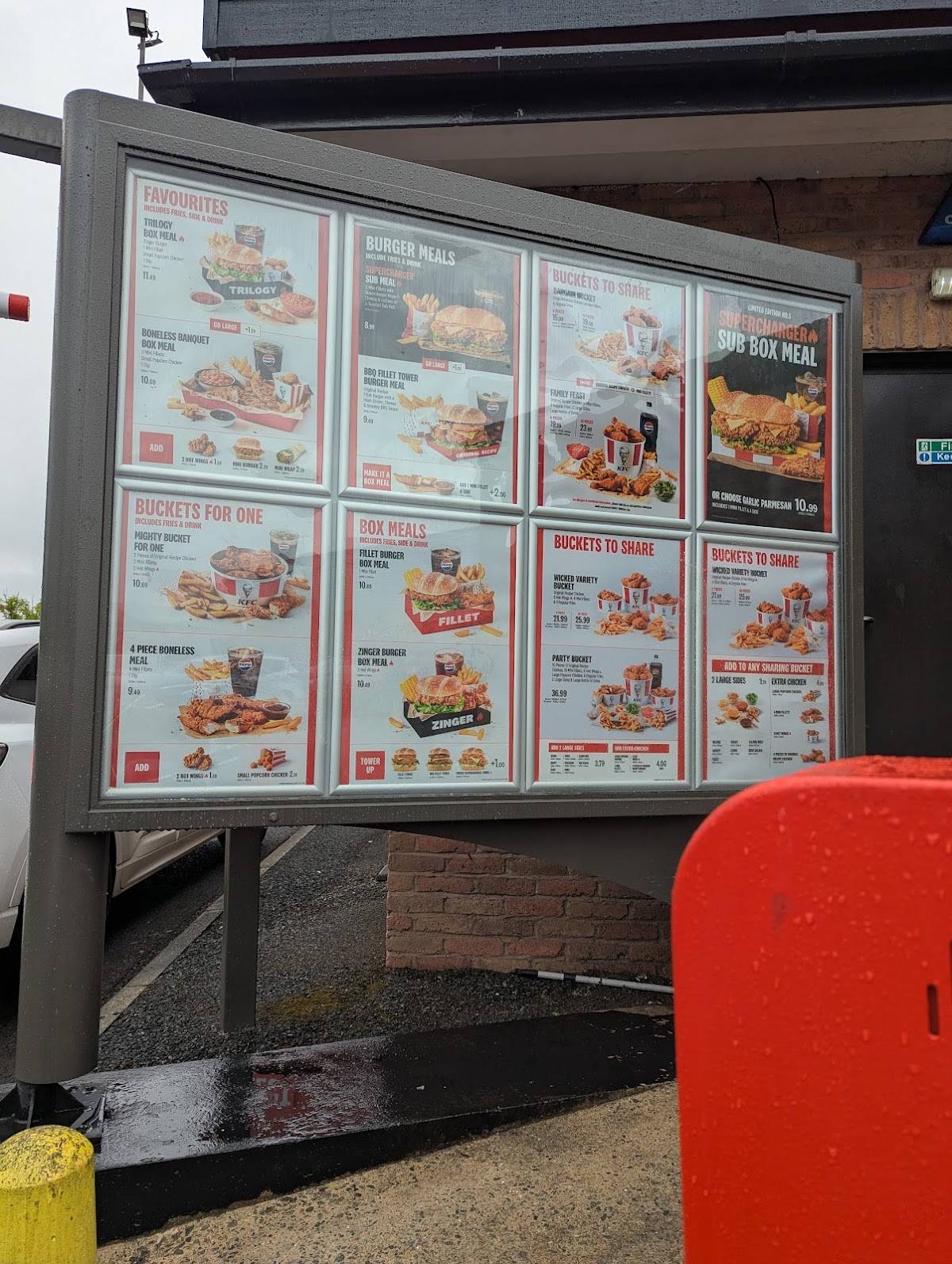 KFC Coleraine - Hanover Place меню