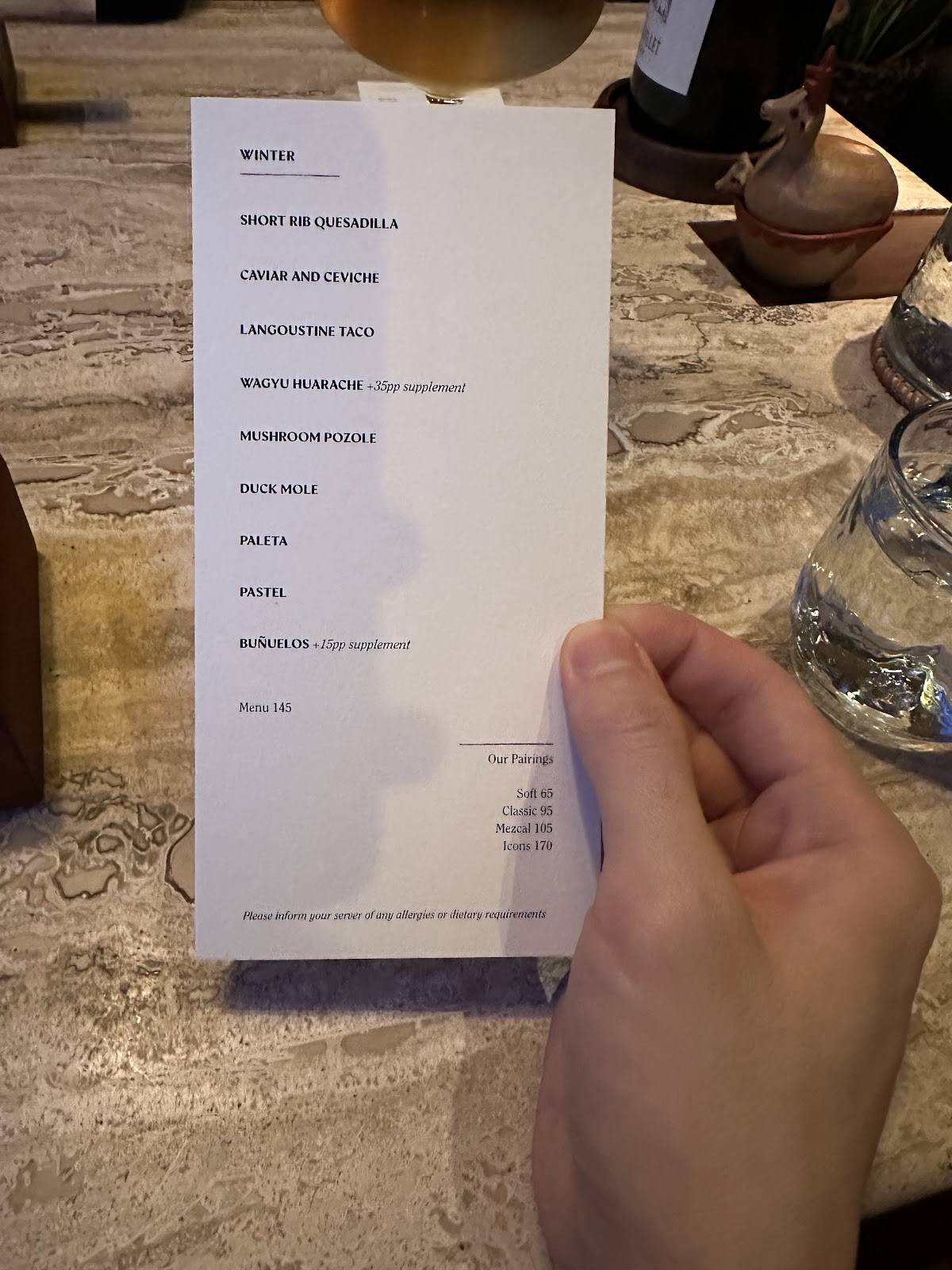 KOL меню