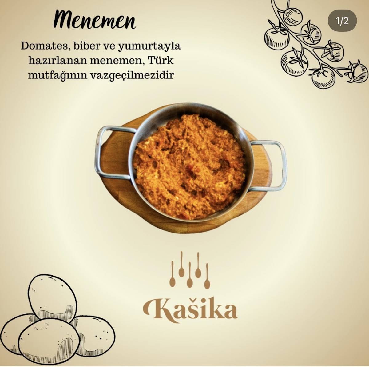 Kašika меню