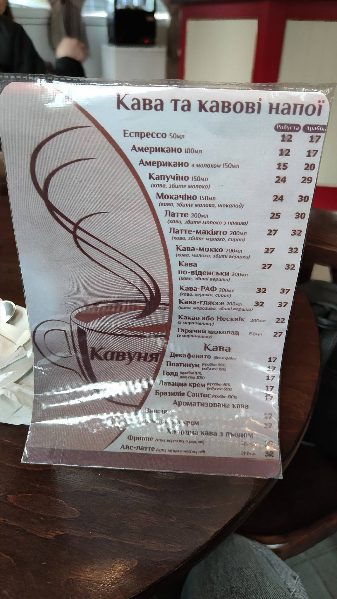 Kavunya меню