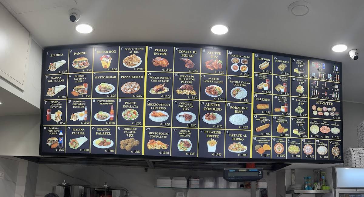 Kebabbaro меню