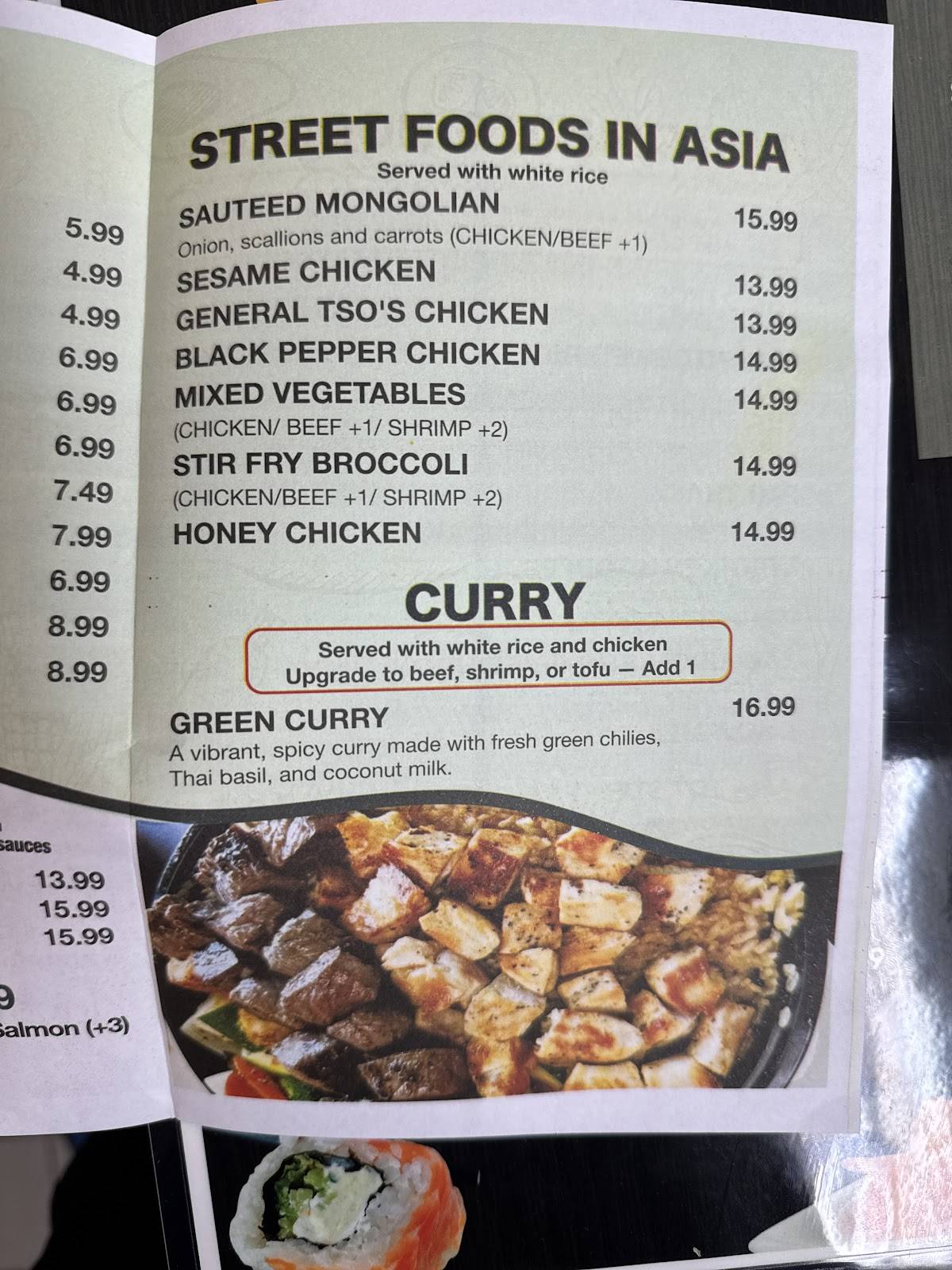 King's Wok (Hibachi+Asian Restaurant Raleigh) меню