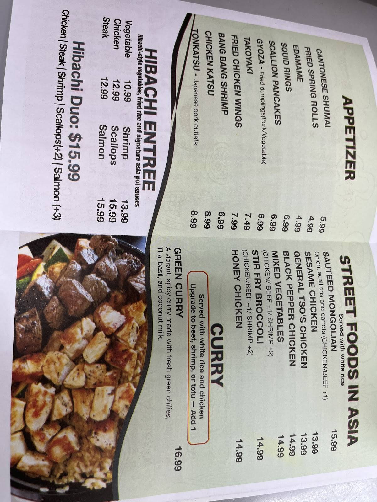 King's Wok (Hibachi+Asian Restaurant Raleigh) меню