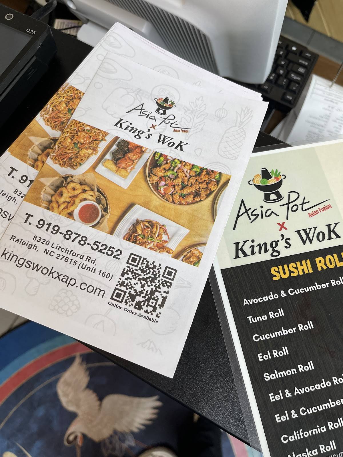King's Wok (Hibachi+Asian Restaurant Raleigh) меню