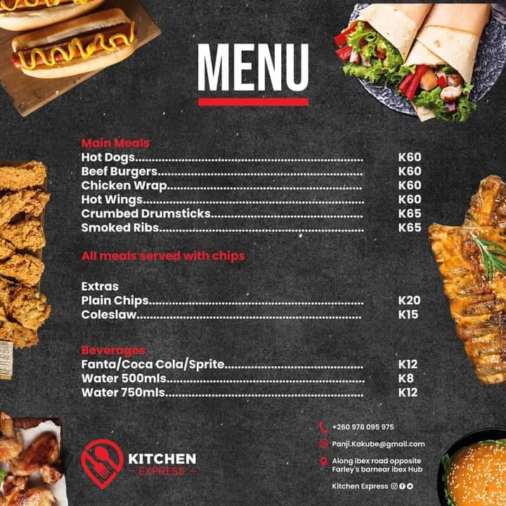 Kitchen Express меню