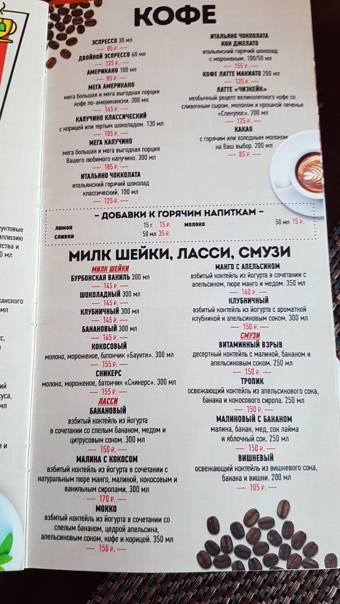 Помидор меню