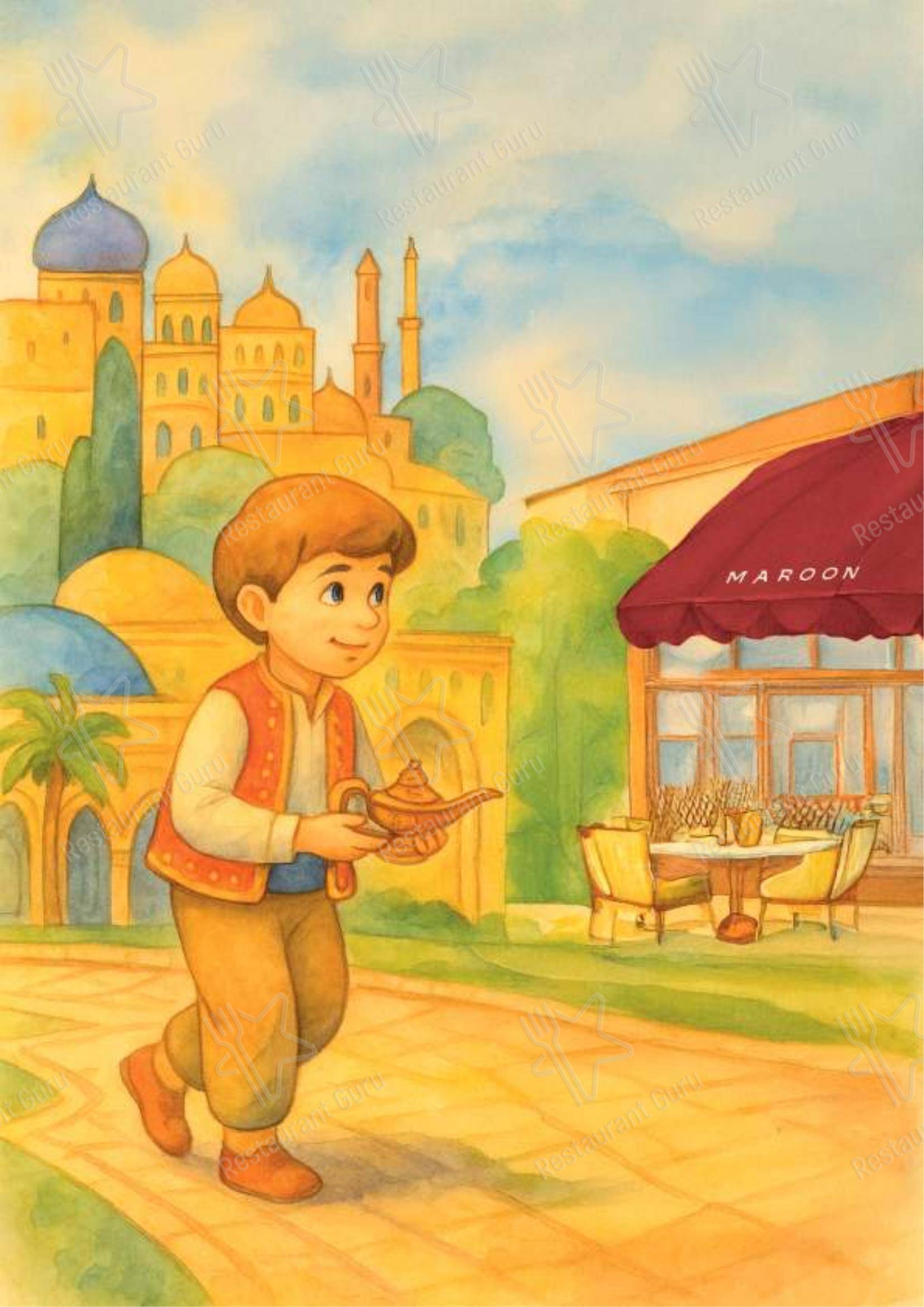 Меню ресторана Maroon - Restaurant Menu