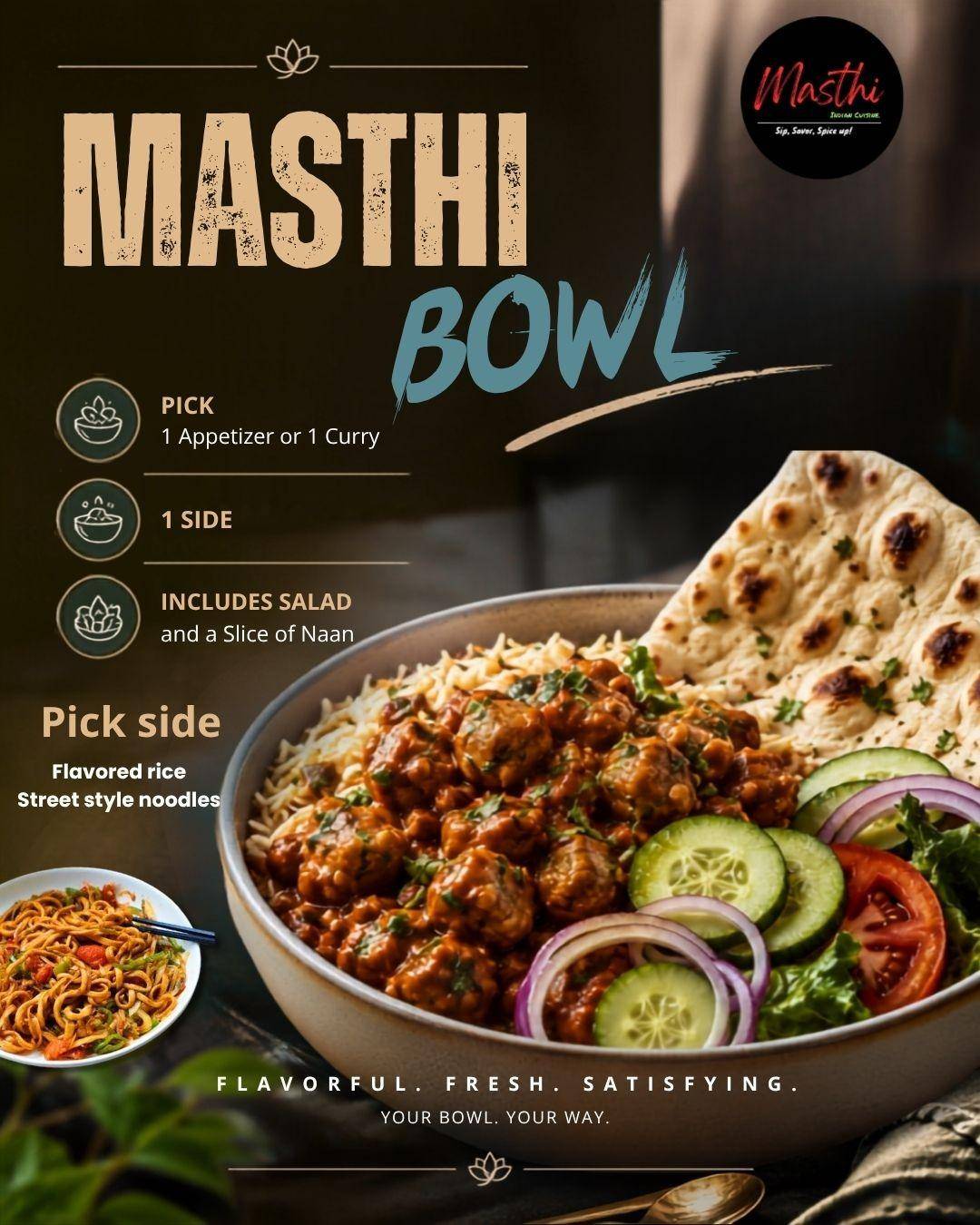 Masthi Indian Cuisine меню