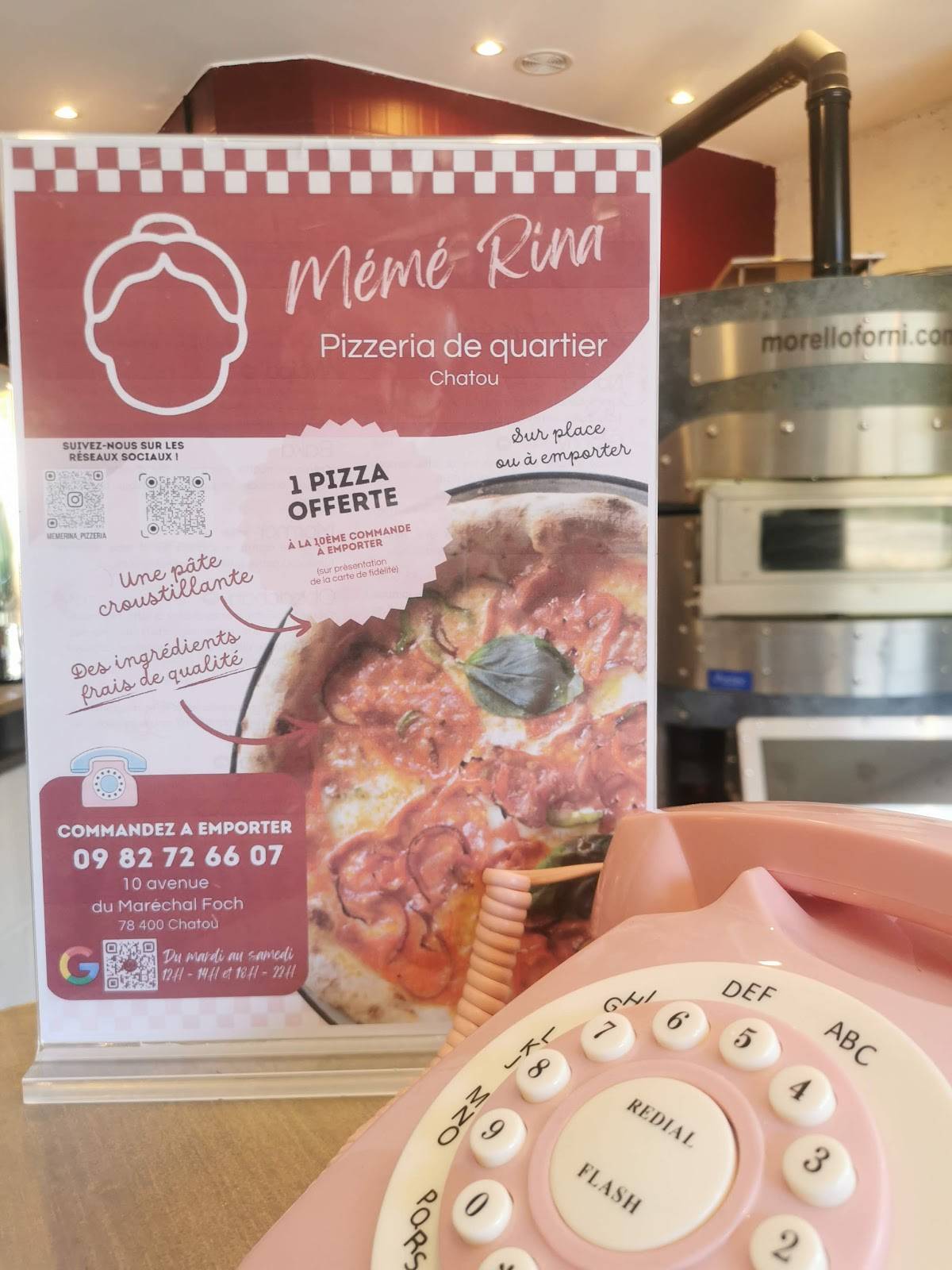 Mémé Rina • Pizzeria de quartier Chatou меню