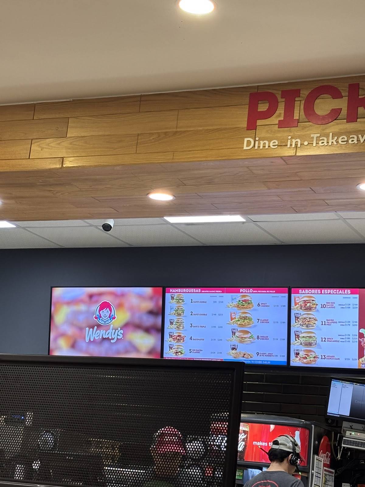Wendy's Caucel меню
