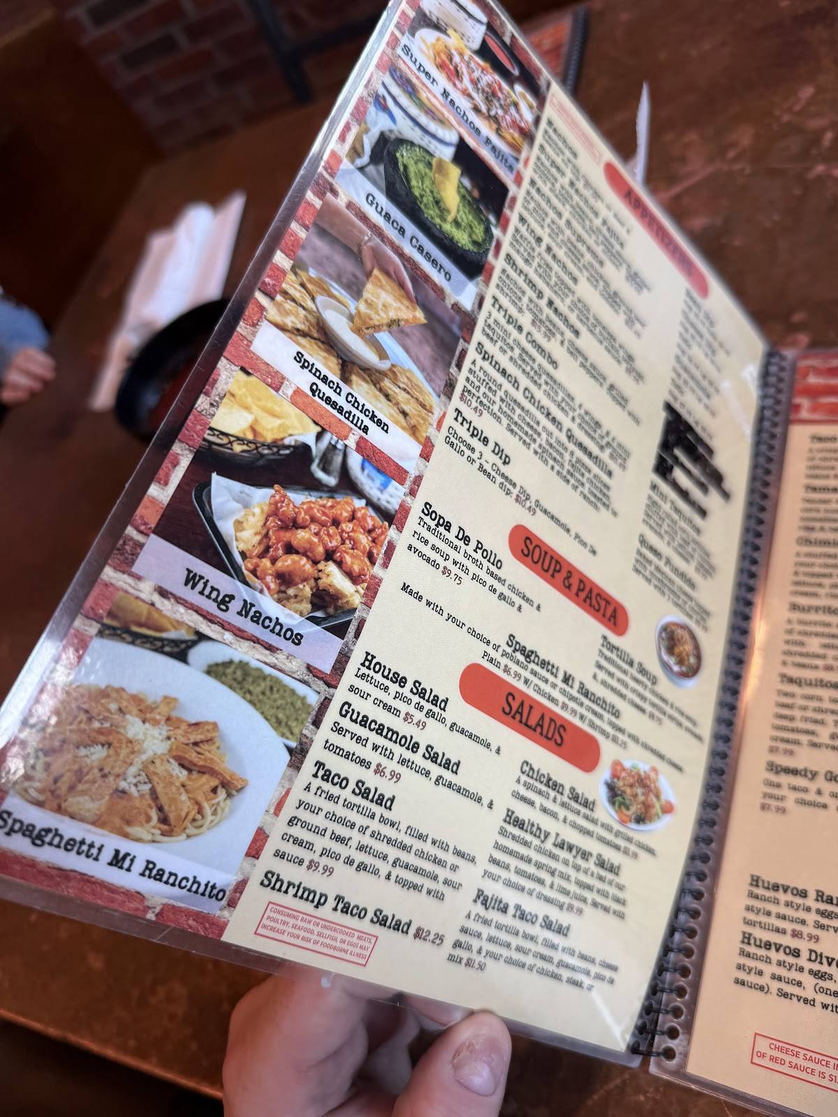 Mi Ranchito меню